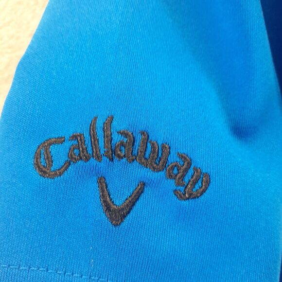 Callaway Opti-Dri Men’s Size L Blue Performance Golf Polo Shirt - Picture 5 of 9